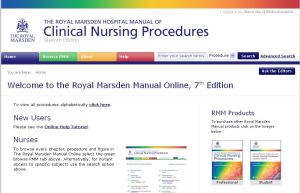 Royal Marsden Clinical Nursing Procedures